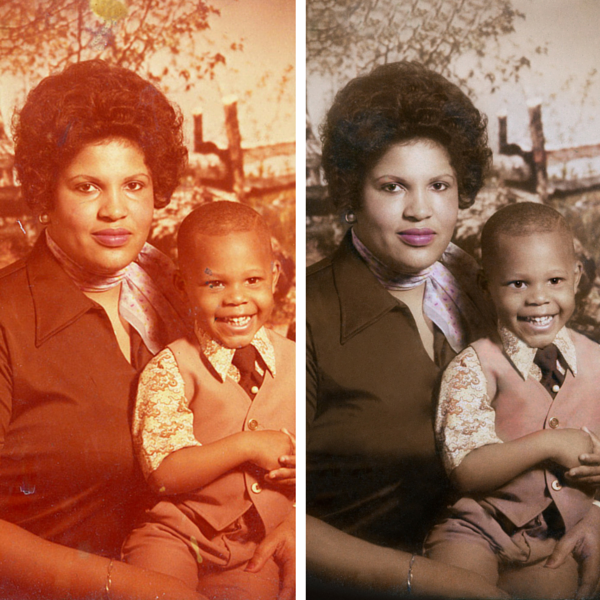 We can help restore family portraits to their former glory!